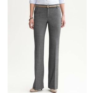 nwt Banana Republic The Martin Fit Wool Pants, Gray 10P